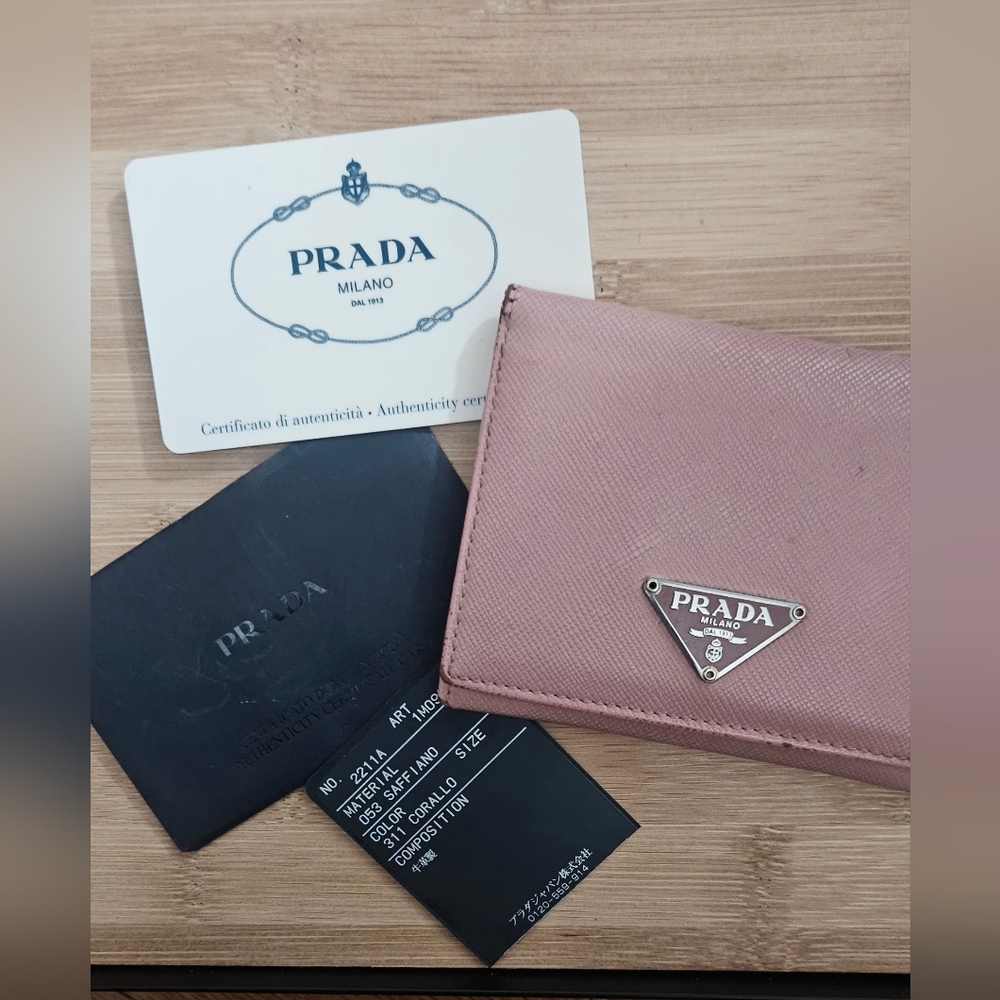 Prada Pink Wallet